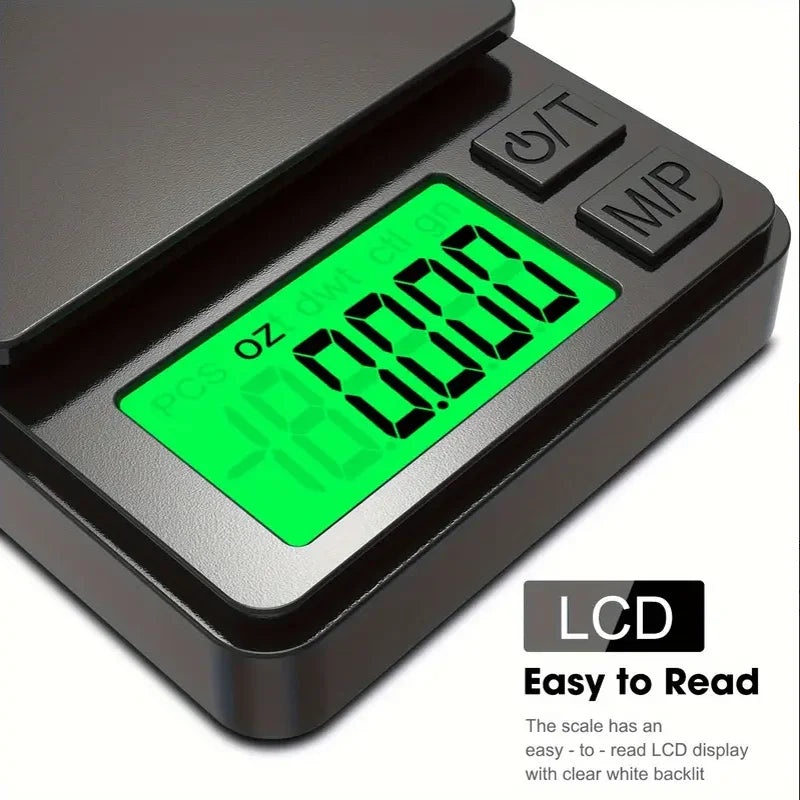 Precision Pocket Scale ā Weigh Every Detail With Absolute Accuracy!